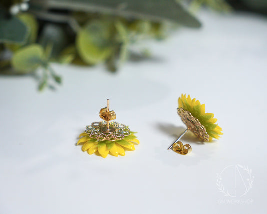 Sunflower Studs