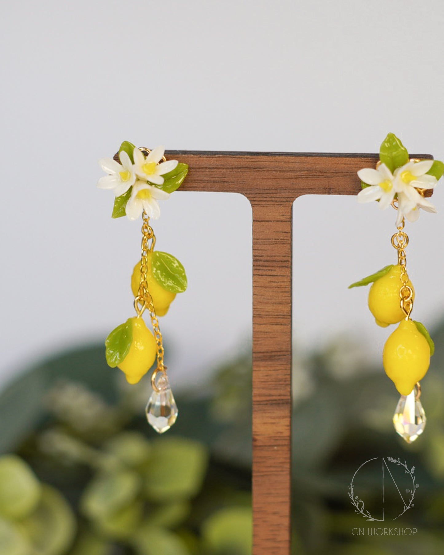 Juicy Lemon Blossom Dangles