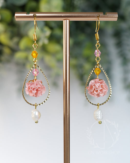 Carnation Veil - January Birth Flowers