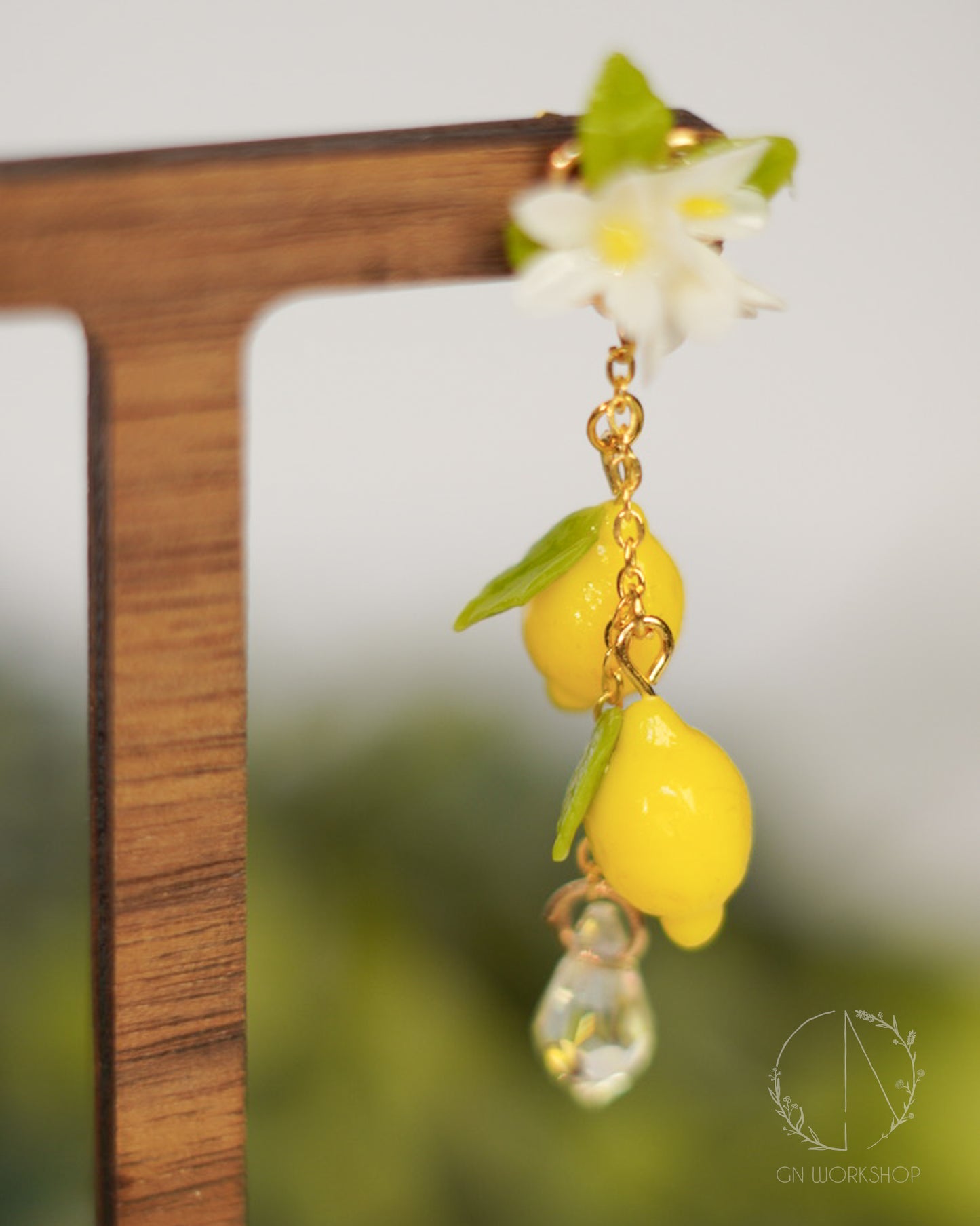 Juicy Lemon Blossom Dangles