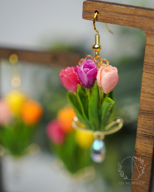 Tulip Sprig Dangles