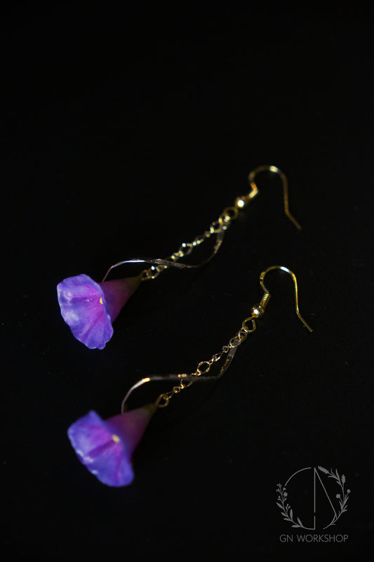 Morning Glory Dangles - September Birth flower