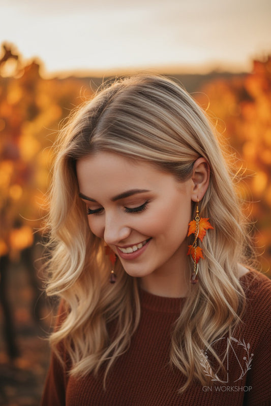 Amber Breeze Dangles