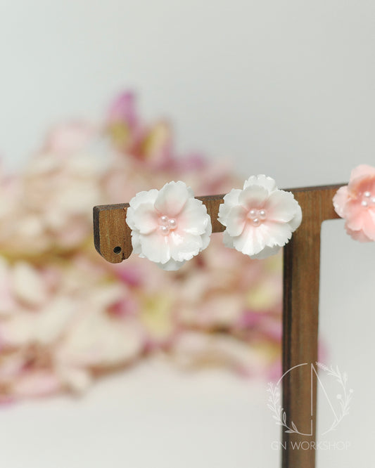 Petal Blush Cherry Studs