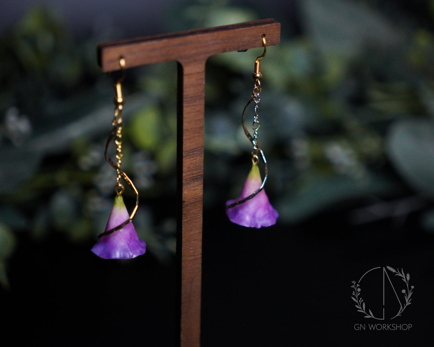 Morning Glory Dangles - September Birth flower