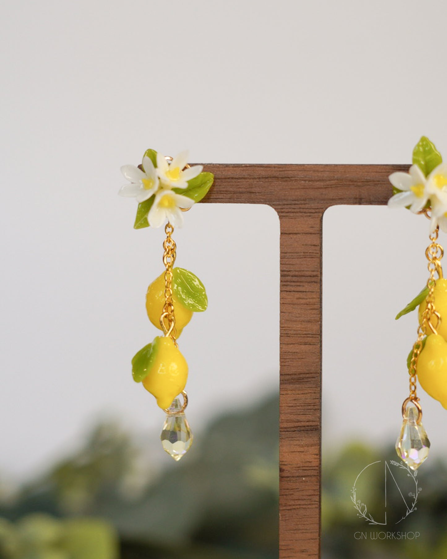 Juicy Lemon Blossom Dangles