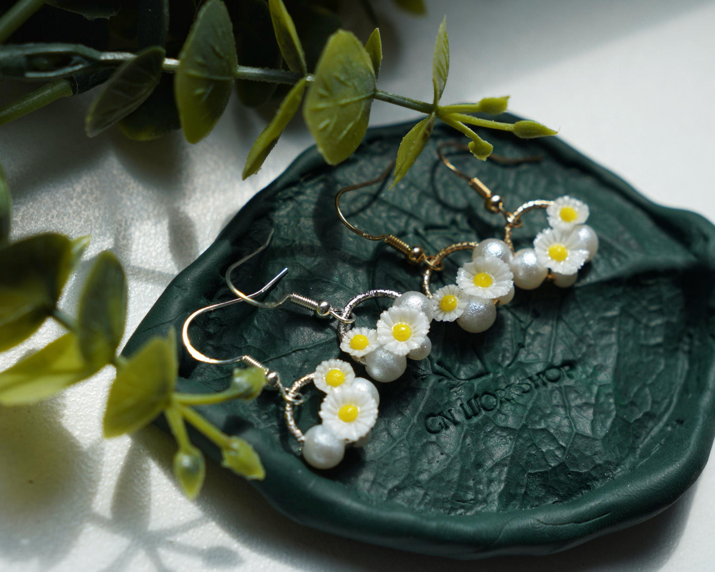 Pure Daisy Charms - April Birth Flowers
