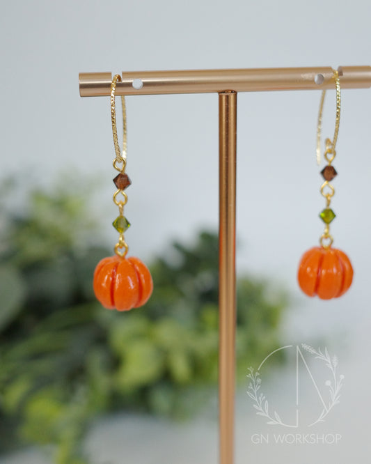 Pumpkin Charm Dangles