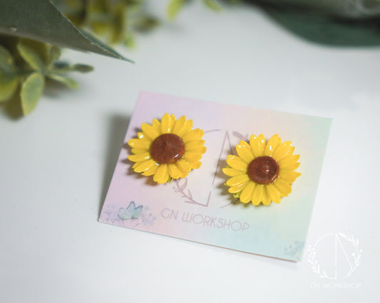 Sunflower Studs