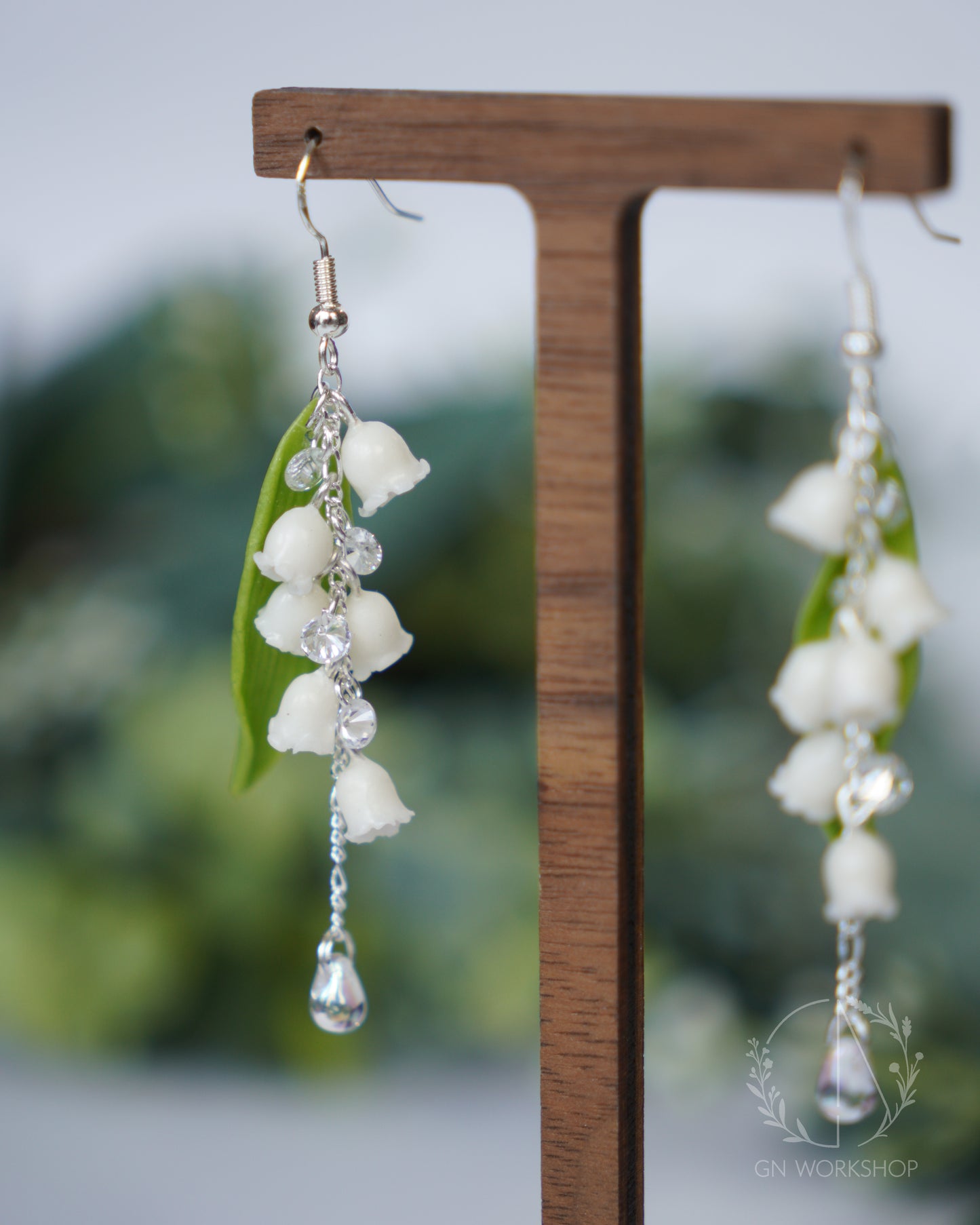 Valley Bells Dangles - May Birth Flowers