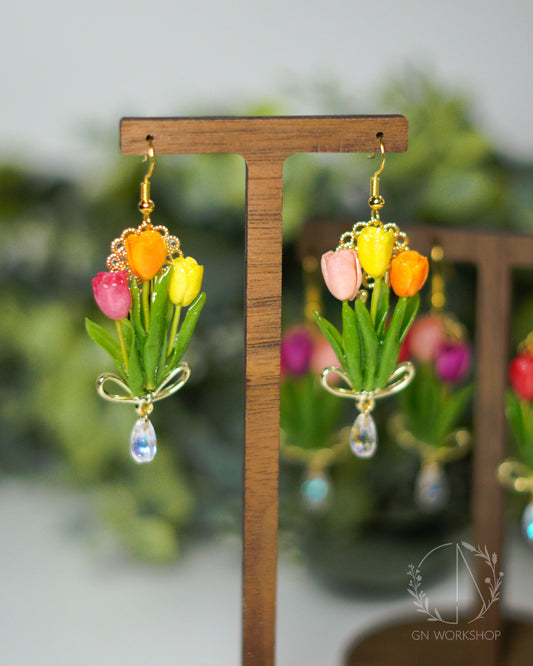 Tulip Sprig Dangles