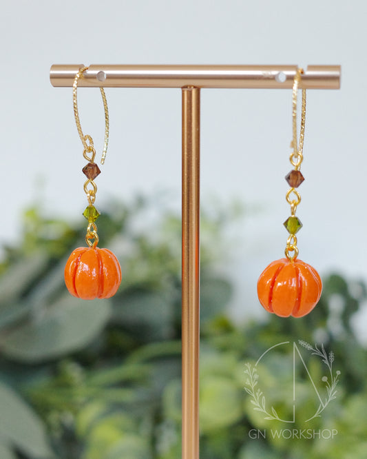 Pumpkin Charm Dangles