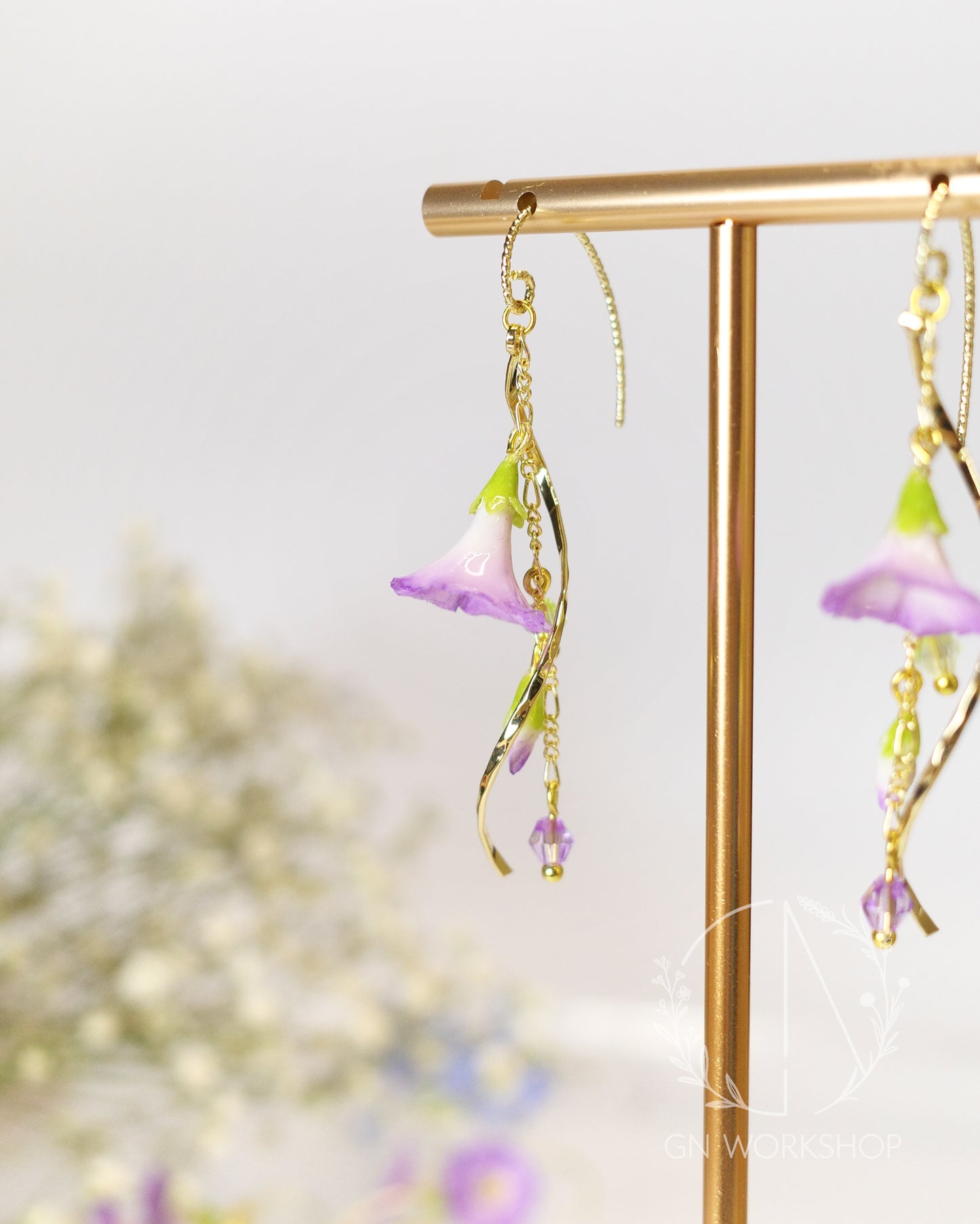 Morning Glory Vine Dangles - September Birth flower