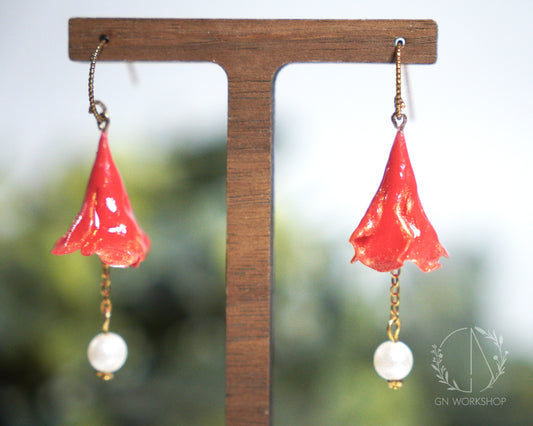 Christmas Floral Dangles