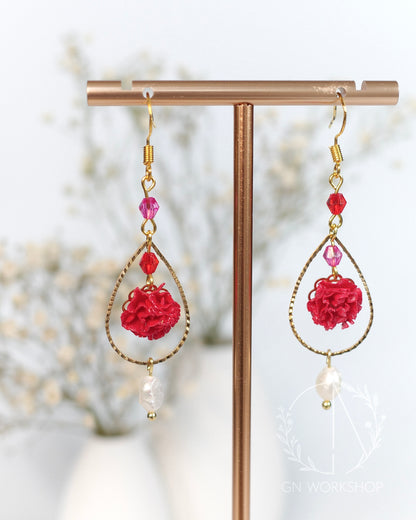 Carnation Veil - January Birth Flowers