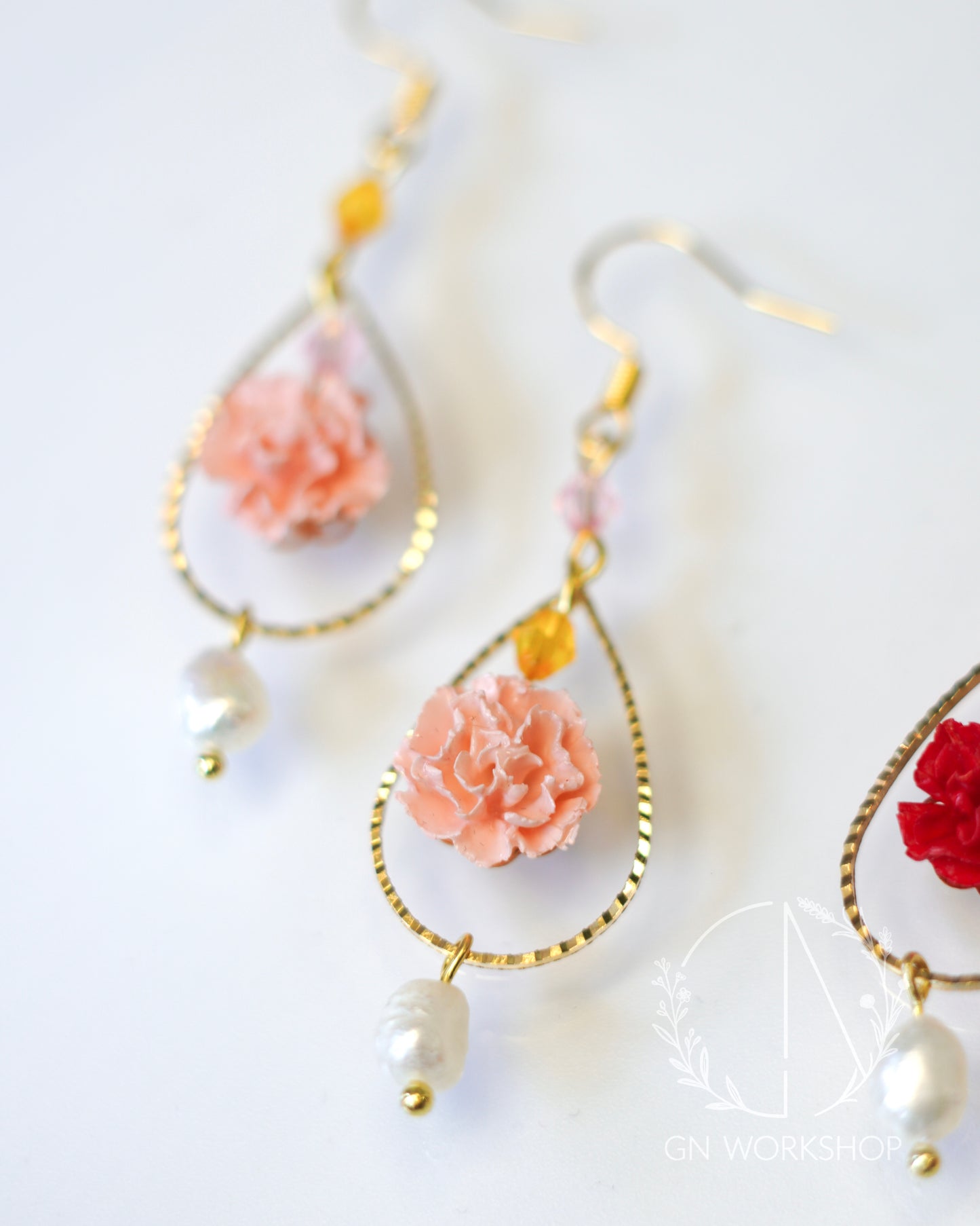 Carnation Veil - January Birth Flowers