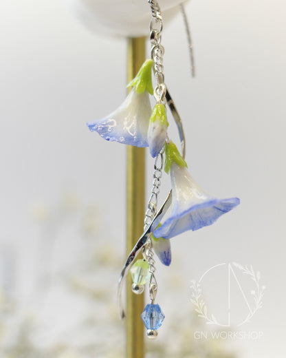 Morning Glory Flourish Dangles - September Birth flower