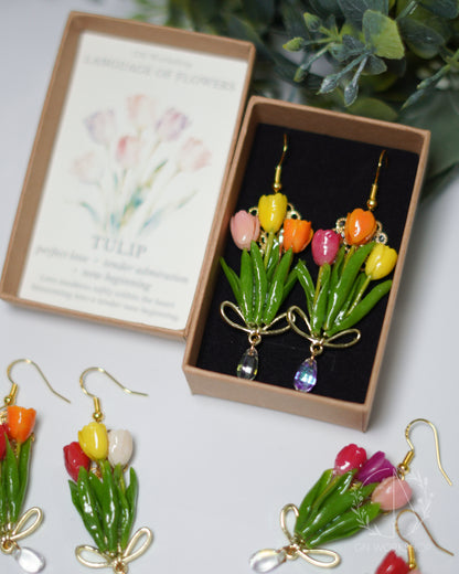 Tulip Sprig Dangles