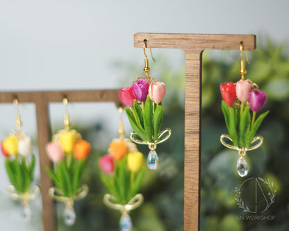 Tulip Sprig Dangles