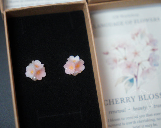 Mini Trio Cherry Studs