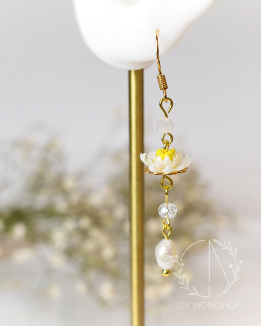 Moonlit Lily Dangles - July Birth Flowers