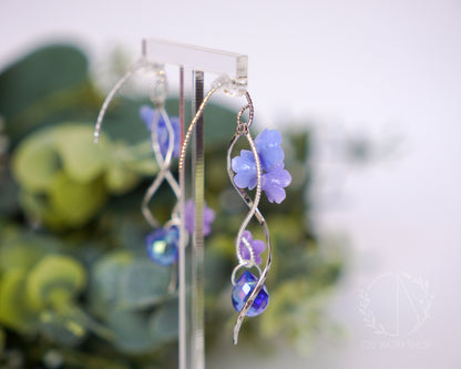 Wave of Memory - Forget-Me-Not Dangles