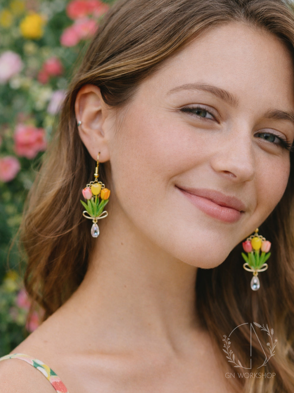 Tulip Sprig Dangles