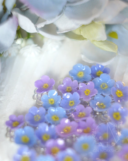 Blue Mist Forget-Me-Not Dangles
