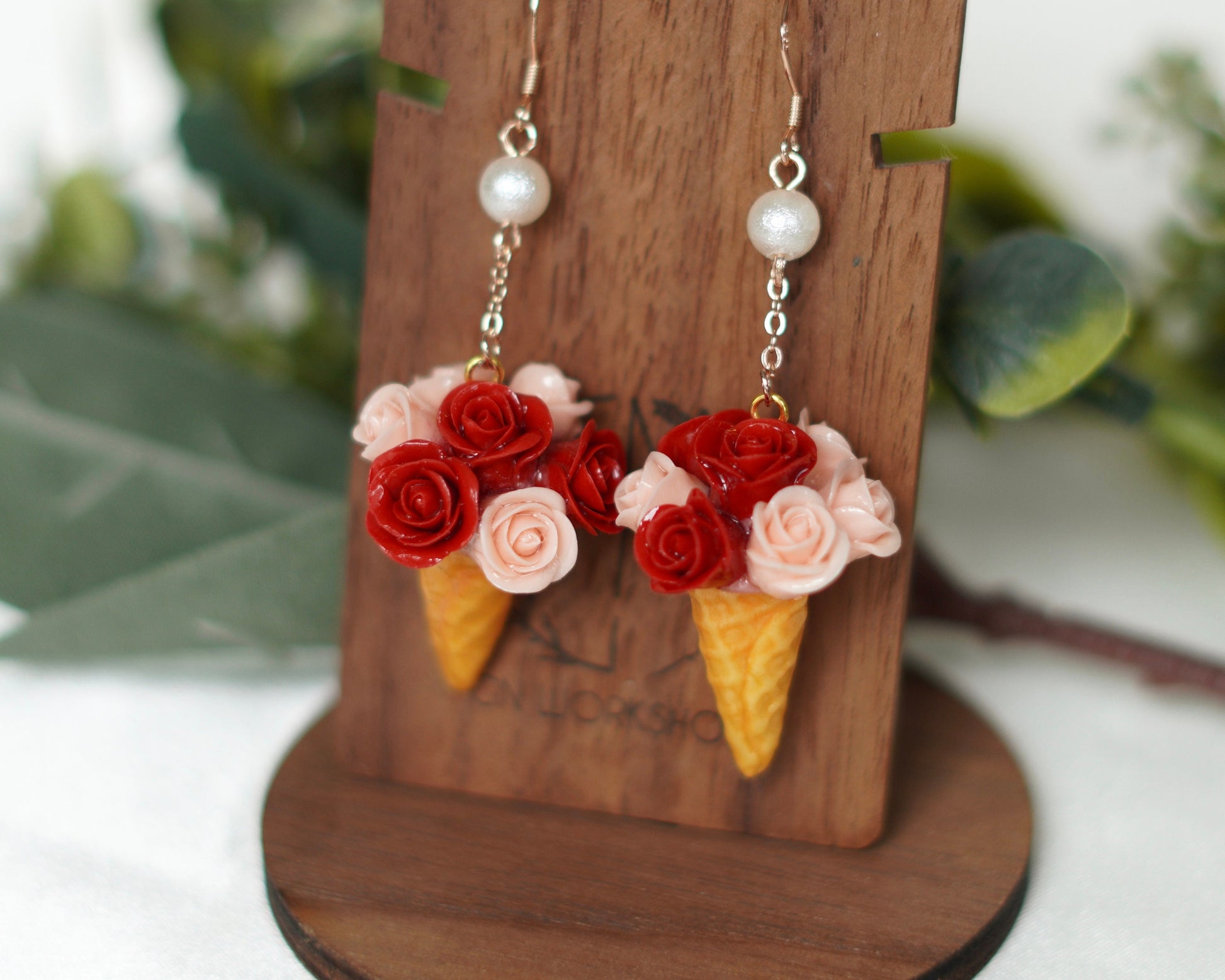 Roses Ice Cream Dangles