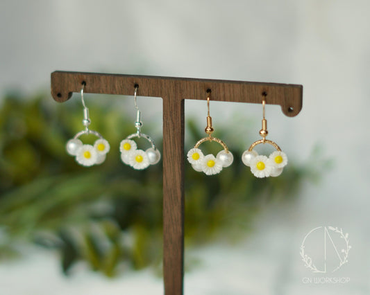 Pure Daisy Charms - April Birth Flowers