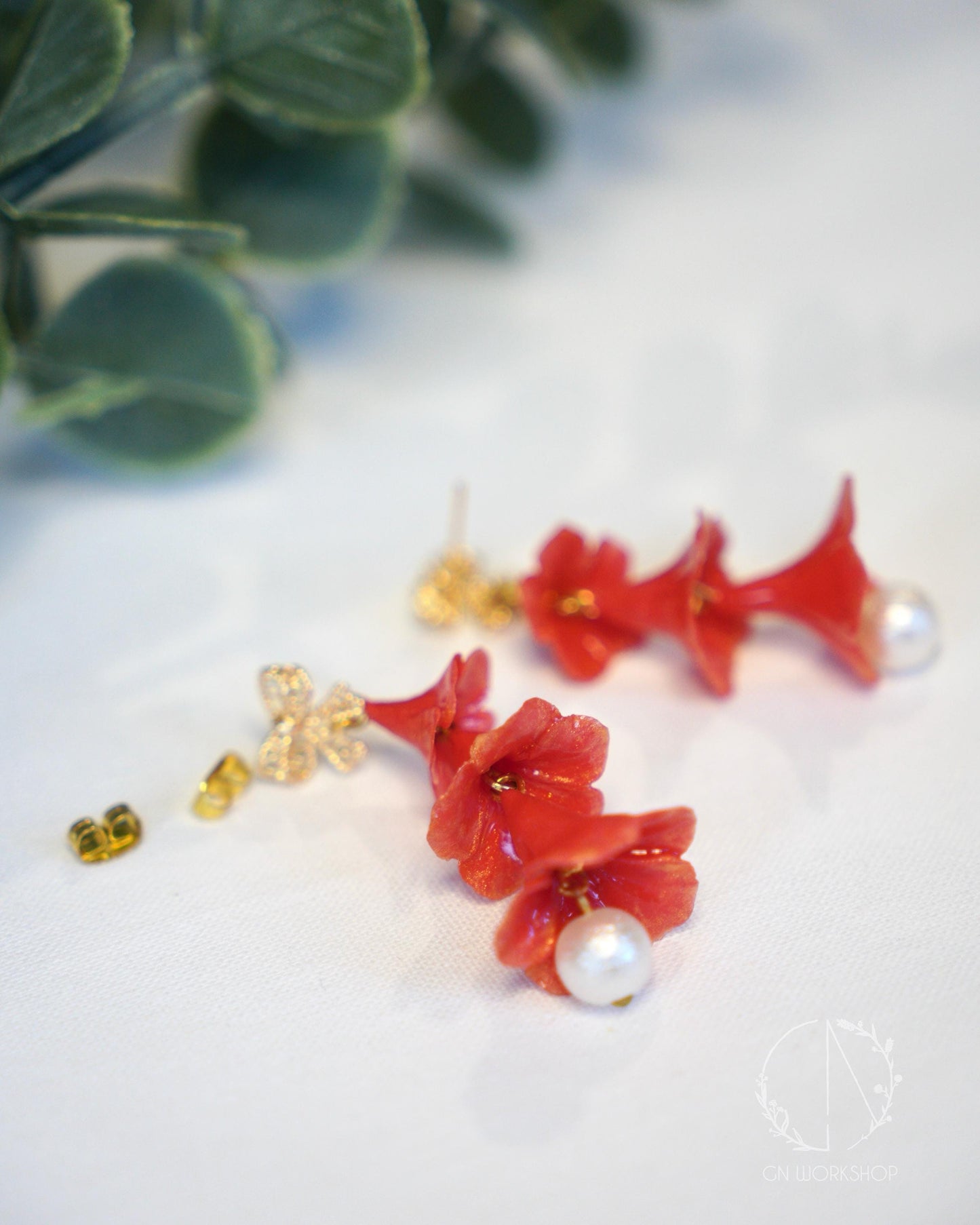 Festive Tree Bloom Earrings