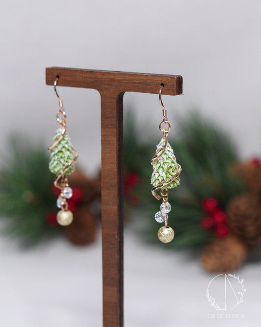 Frosted Tree Dangles