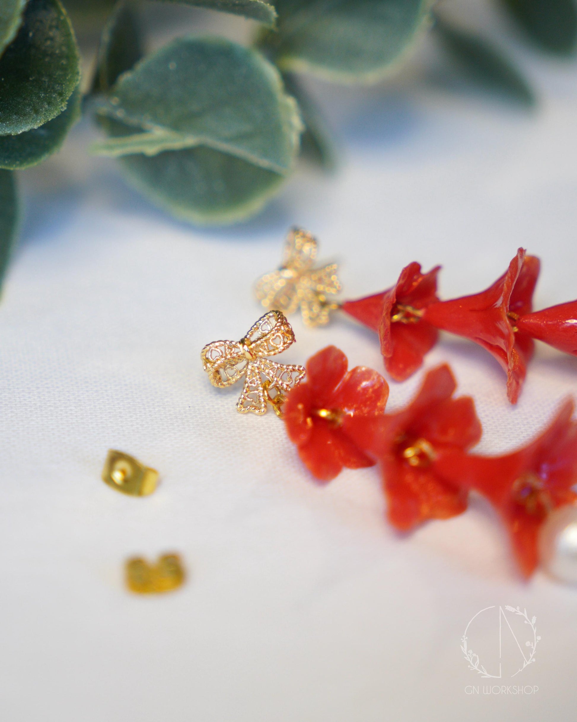Festive Tree Bloom Earrings