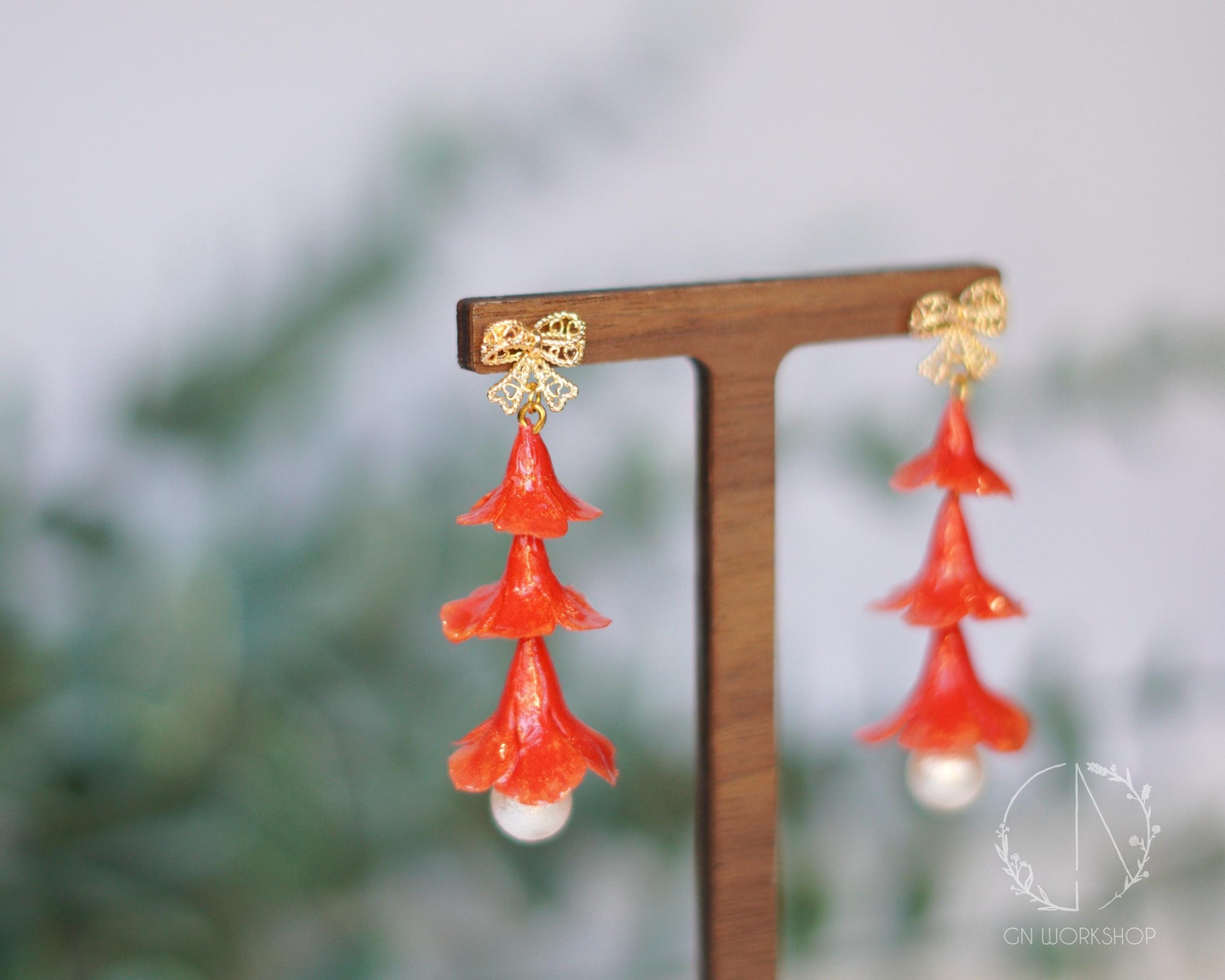 Festive Tree Bloom Earrings