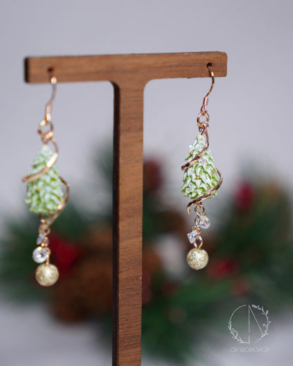 Frosted Tree Dangles
