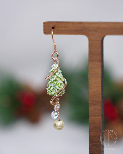 Frosted Tree Dangles