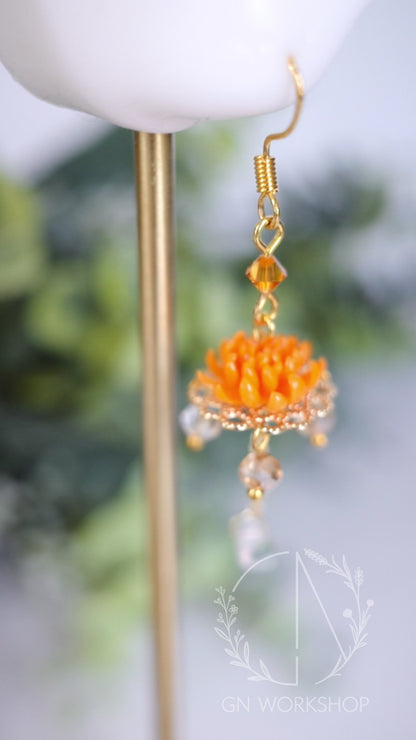 Chrysanthemum Cascade Dangles - November Birth Flowers